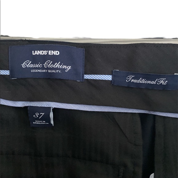 NWOT Lands End mens dress pant - Picture 2 of 3